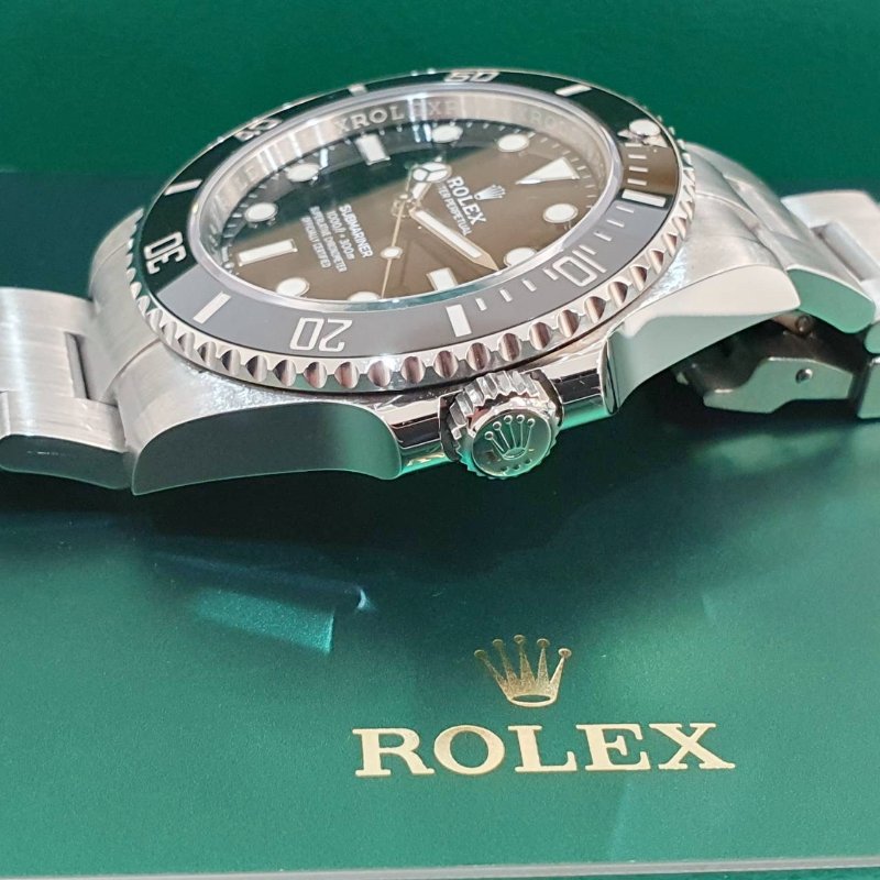 【大眾名錶】ROLEX勞力士 124060 Submariner 潛航者 2023/11 經典入門款 無日曆黑水鬼 大眾名錶B1343-6