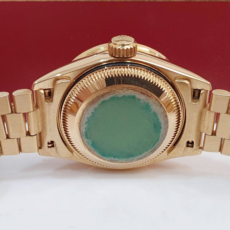 【大眾名錶】ROLEX勞力士 69178 Datejust 蠔式18K 紅蟳女錶 後加紅寶鑽石圈 大眾名錶B1345-6