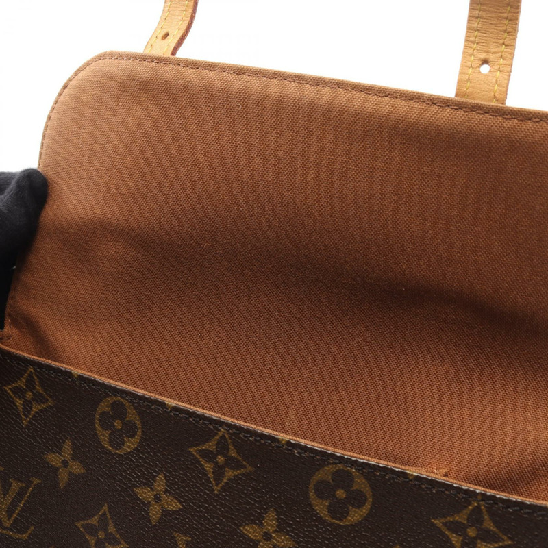 路易威登 Pochette Marrell 腰包 M51159 Monogram 皮革 棕色 二手-5