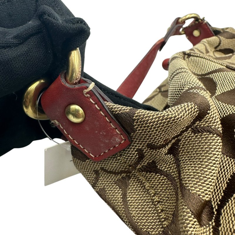 【美收精品】coach 老花手提包 C-559【隔月月中將轉賣至日本 上架期限30天】-8