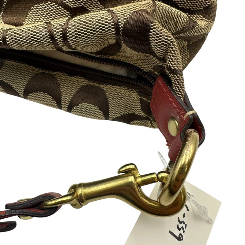 【美收精品】coach 老花手提包 C-559【隔月月中將轉賣至日本 上架期限30天】-9