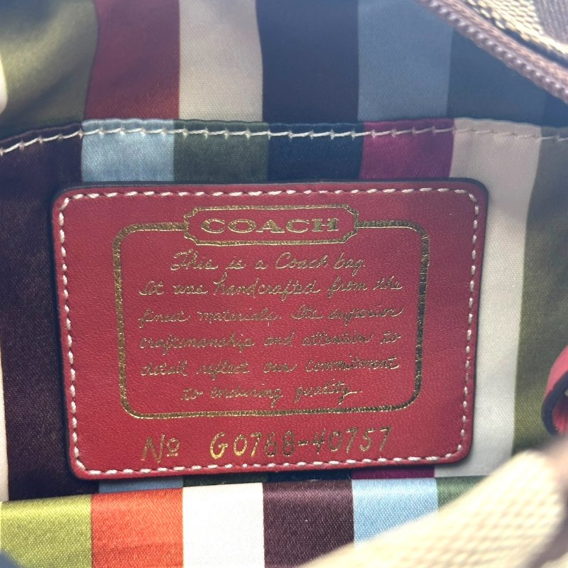 【美收精品】coach 老花手提包 C-559【隔月月中將轉賣至日本 上架期限30天】-10