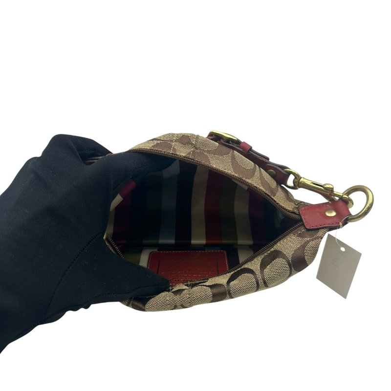 【美收精品】coach 老花手提包 C-559【隔月月中將轉賣至日本 上架期限30天】-11