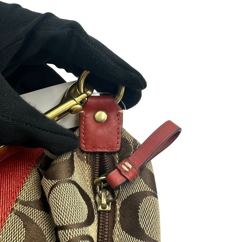 【美收精品】coach 老花手提包 C-559【隔月月中將轉賣至日本 上架期限30天】-13