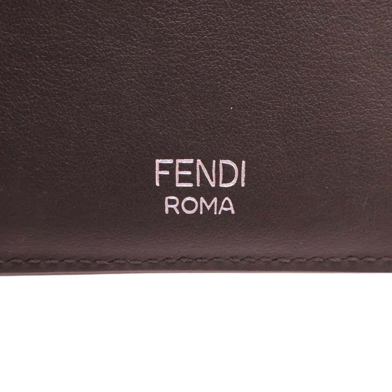 黑色 牛皮 BAG BUGS 卡夾 名片夾【FENDI 芬迪】 7M0164-3
