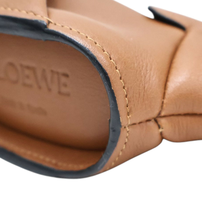 棕色 牛皮 老鼠 掛飾 零錢包【LOEWE 羅威】-7