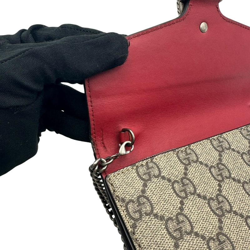 【美收精品】Gucci 老花肩背包 C-570【隔月月中將轉賣至日本 上架期限30天】-8