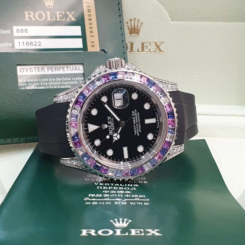 【大眾名錶】ROLEX 勞力士116622 改126679SABR 冰川彩寶 2014/01 大眾名錶B1347-2