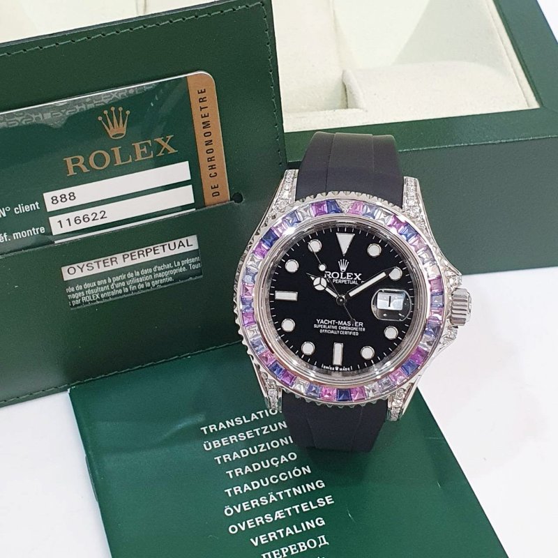 【大眾名錶】ROLEX 勞力士116622 改126679SABR 冰川彩寶 2014/01 大眾名錶B1347-3