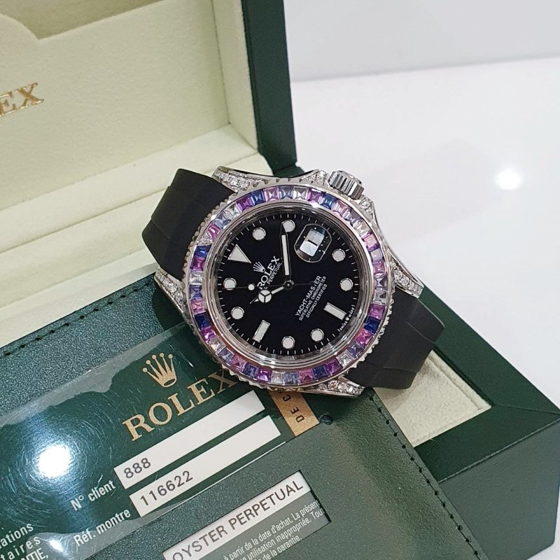 【大眾名錶】ROLEX 勞力士116622 改126679SABR 冰川彩寶 2014/01 大眾名錶B1347-4