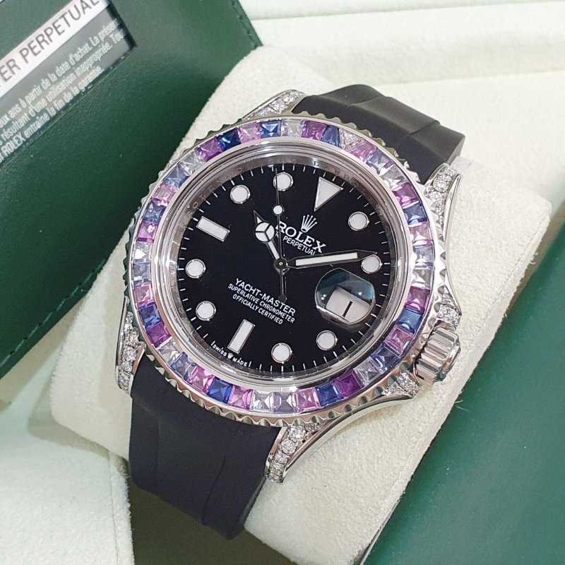 【大眾名錶】ROLEX 勞力士116622 改126679SABR 冰川彩寶 2014/01 大眾名錶B1347-5