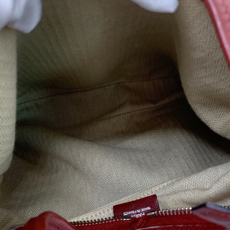 Hermes愛馬仕 Massai Hobo挎包 框K刻 酒紅色-5