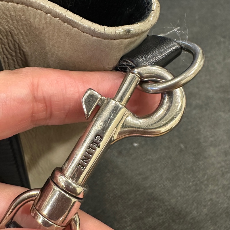 Celine 經典紅黑囧包收藏自用-15