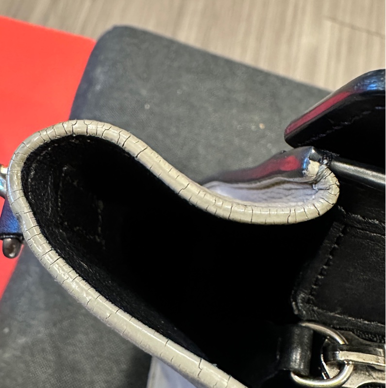 Celine 經典紅黑囧包收藏自用-26