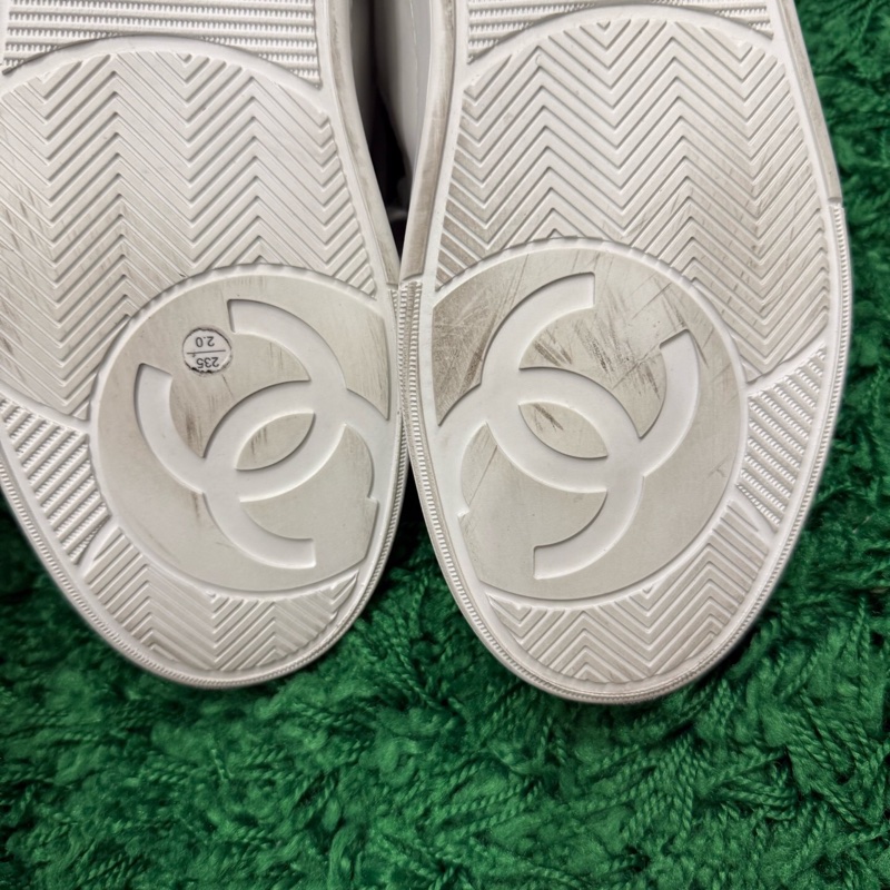 Chanel 香奈兒 金標小白鞋 37.5碼-8