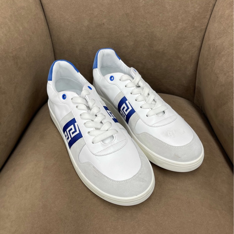 全新Versace 範思哲主線回型紋logo 小白鞋/板鞋 好穿好搭配 43.5碼-2