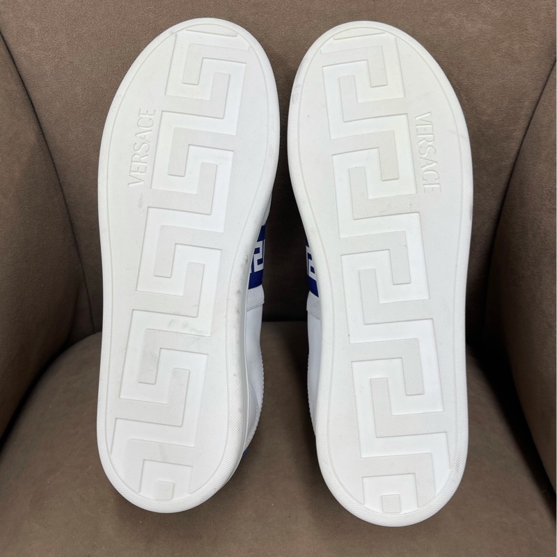 全新Versace 範思哲主線回型紋logo 小白鞋/板鞋 好穿好搭配 43.5碼-5