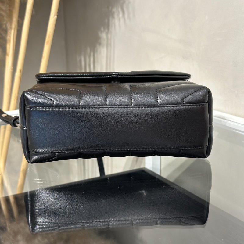 YSL Loulou Toy方胖子 - 迷你黑銀-5