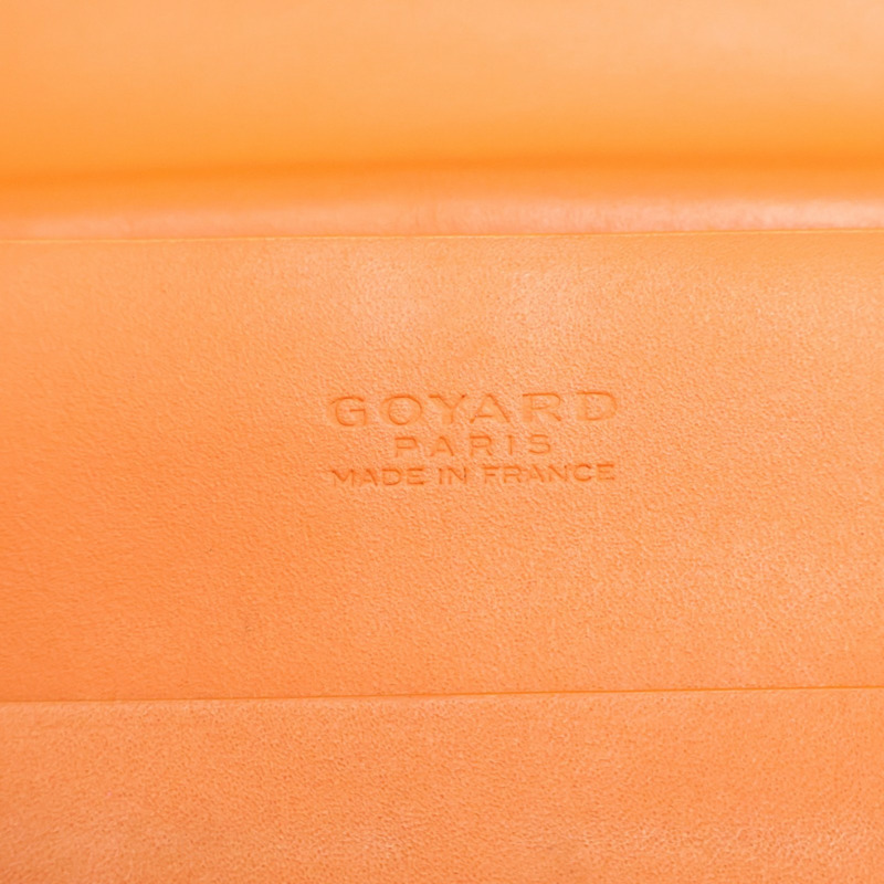 橘色 Goyardine帆布 Richelieu 兩折長夾【GOYARD 高雅德 】 RICHE2PMLTY12CL12P-5