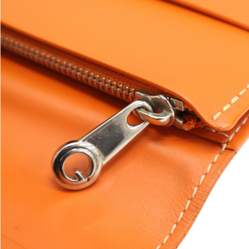 橘色 Goyardine帆布 Richelieu 兩折長夾【GOYARD 高雅德 】 RICHE2PMLTY12CL12P-10