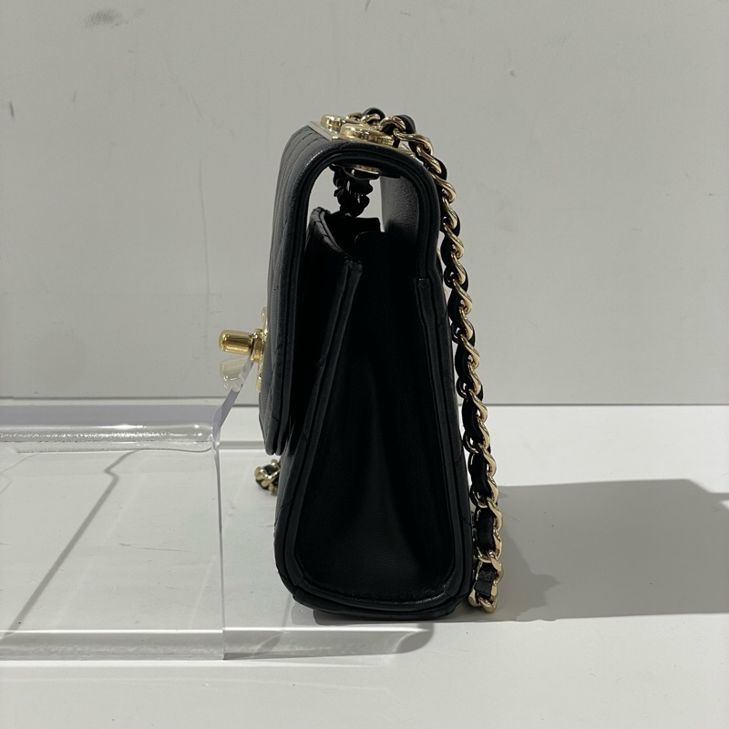 CHANEL香奈兒Trendy cc 迷你鏈條斜挎包 29開-3