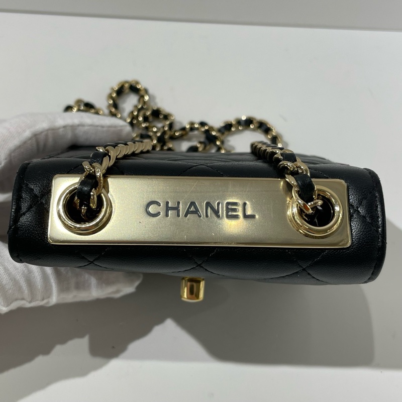 CHANEL香奈兒Trendy cc 迷你鏈條斜挎包 29開-8