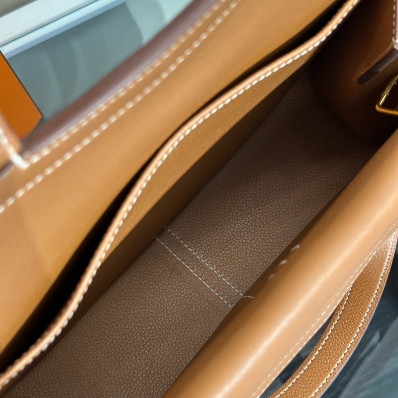 HERMES Halzan 25 - Gold 37 金棕金 Y-6