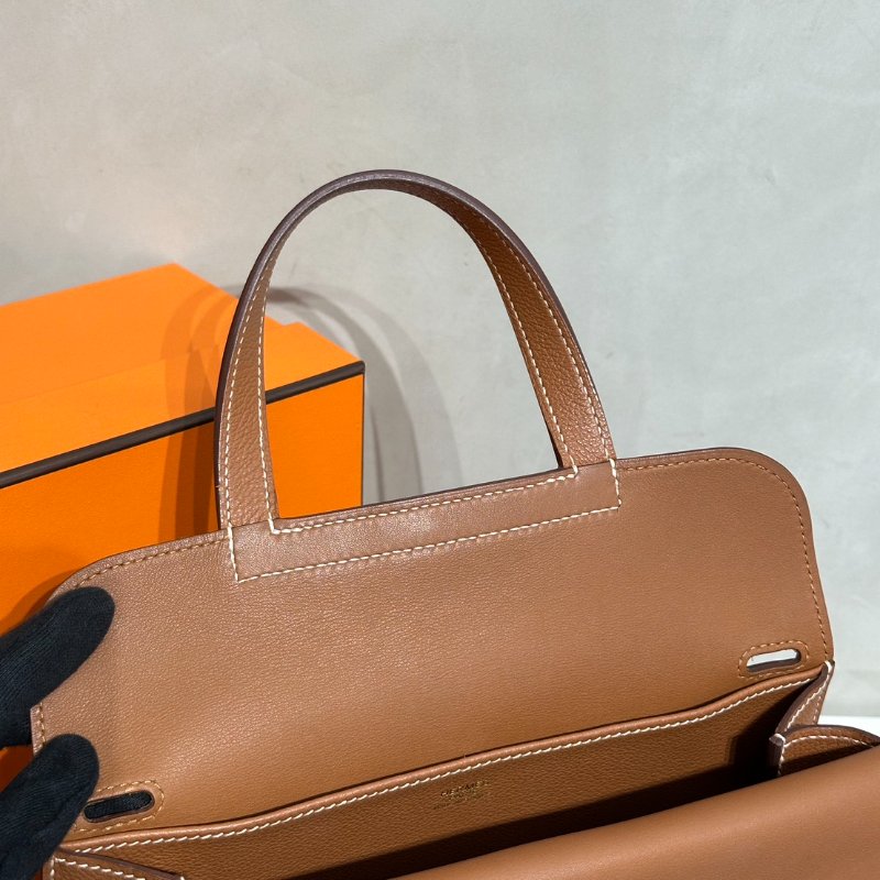 HERMES Halzan 25 - Gold 37 金棕金 Y-7