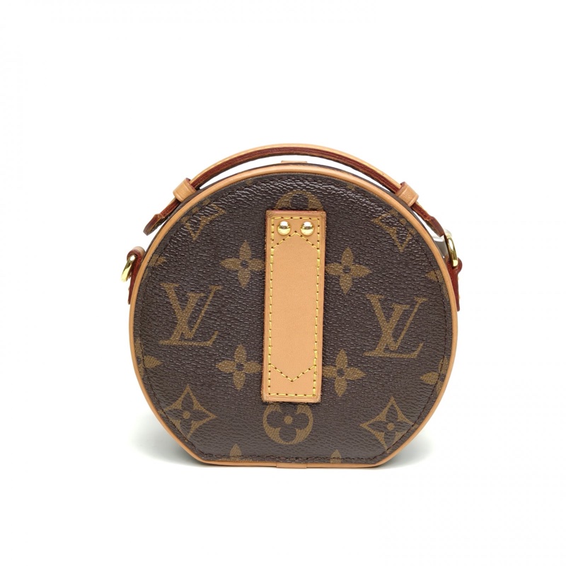 LOUIS VUITTON 硬圓餅Mini老花PVC2021包小號晶片肩背包-2