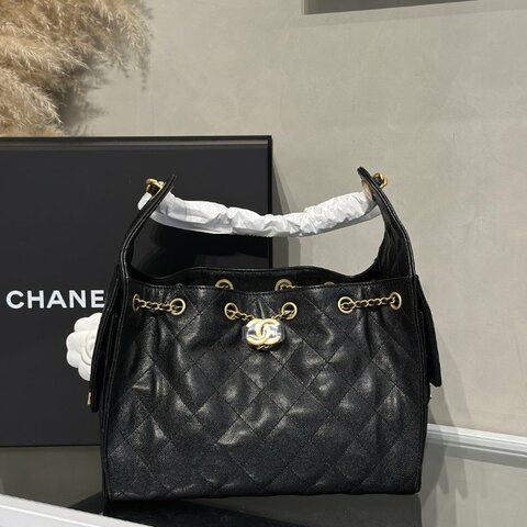 CHANEL 25 Hobo Bag - 小號黑金
