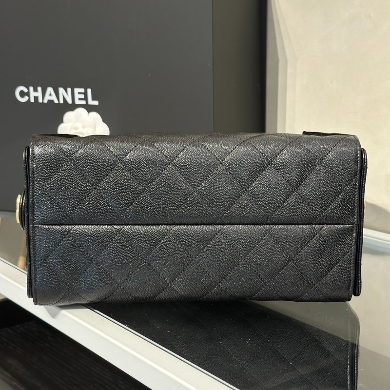 CHANEL 25 Hobo Bag - 小號黑金-5