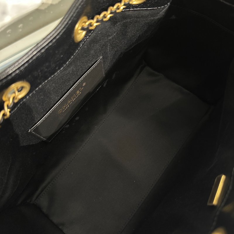 CHANEL 25 Hobo Bag - 小號黑金-6