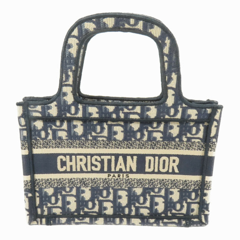 Dior 【激減優惠】帆布Book Tote Mini手挽袋
