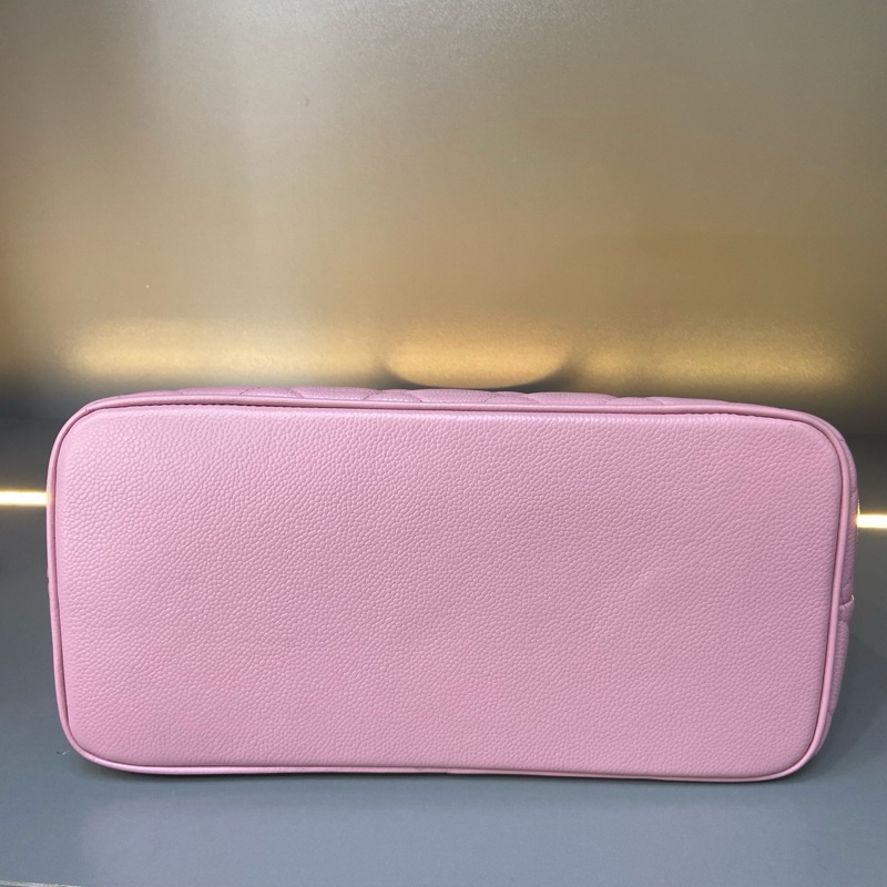 CHANEL 香奈兒 希爾頓 tote 托特包 魚子醬牛皮 成色98新-4