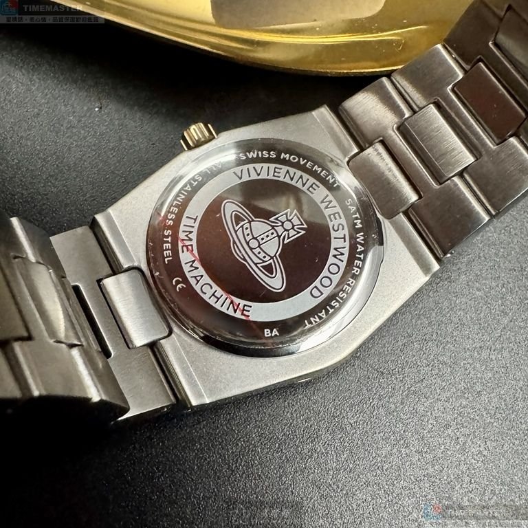 Vivienne Westwood手錶,編號VW30311,28mm, 32mm銀錶殼,金銀相間錶帶款-7