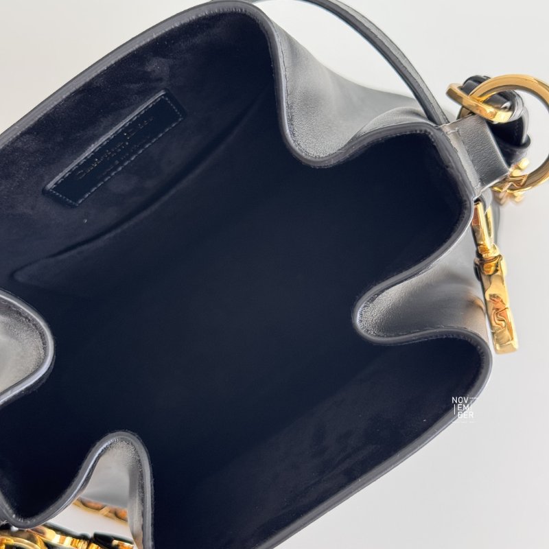 99新🆕 Dior 迪奧 CD logo 水桶 黑色金釦-4