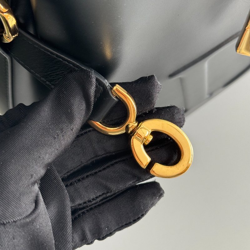 99新🆕 Dior 迪奧 CD logo 水桶 黑色金釦-9