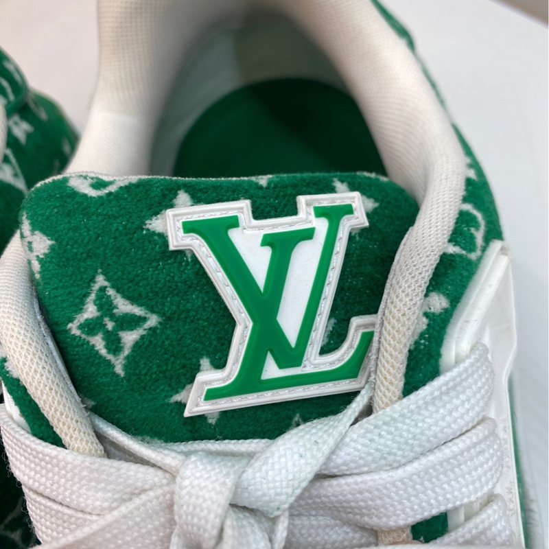 Louis Vuitton路易威登 Trainer Monogram 織物反毛鞋 8碼 42碼-5