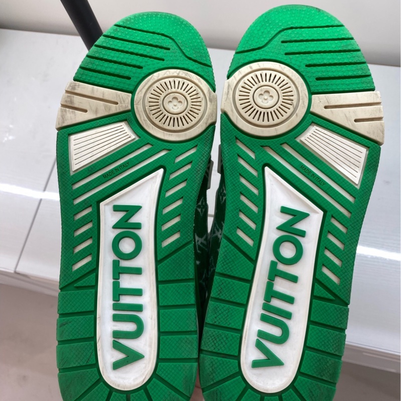 Louis Vuitton路易威登 Trainer Monogram 織物反毛鞋 8碼 42碼-9