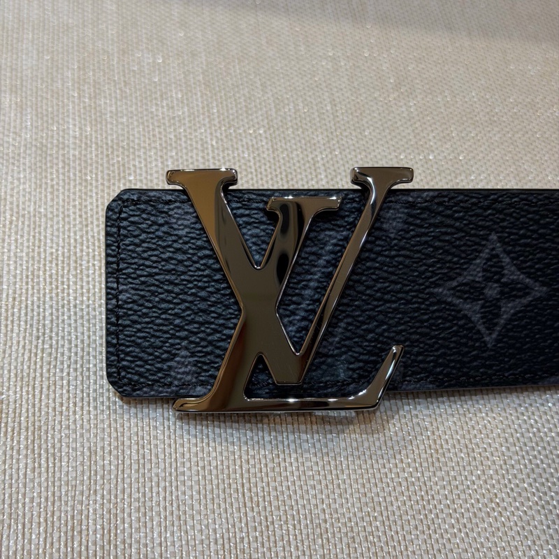 全新全套Louis vuitton 路易威登 黑色老花腰帶-1