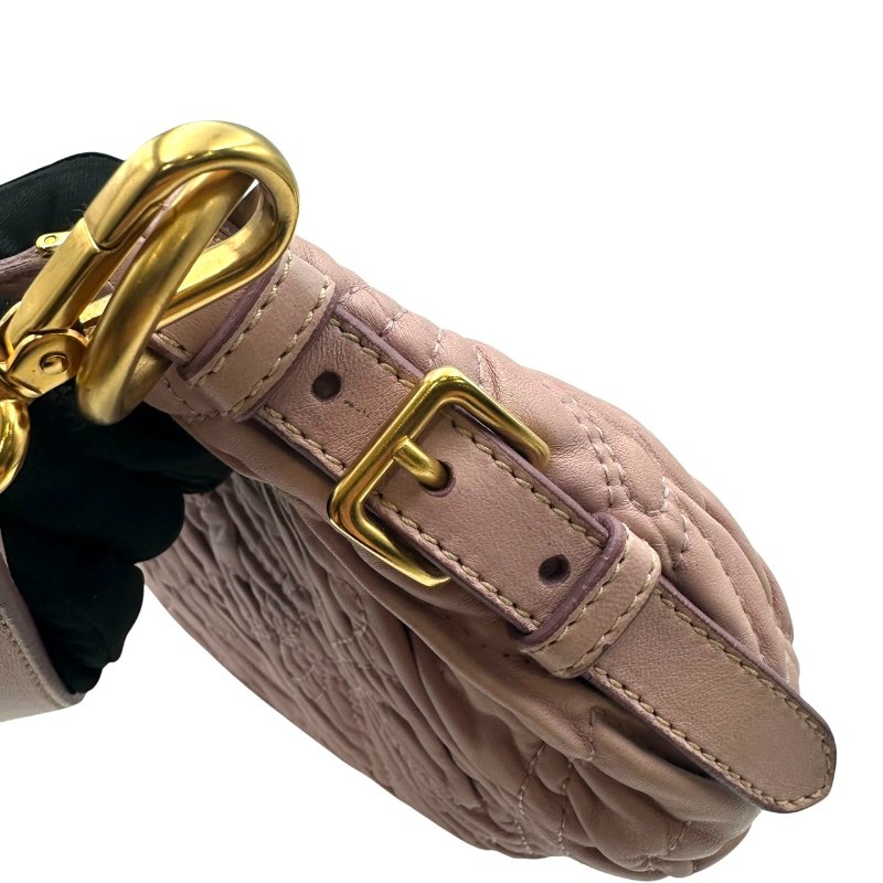 【美收精品】PRADA 粉色肩背包 C-566【隔月月中將轉賣至日本 上架期限30天】-8