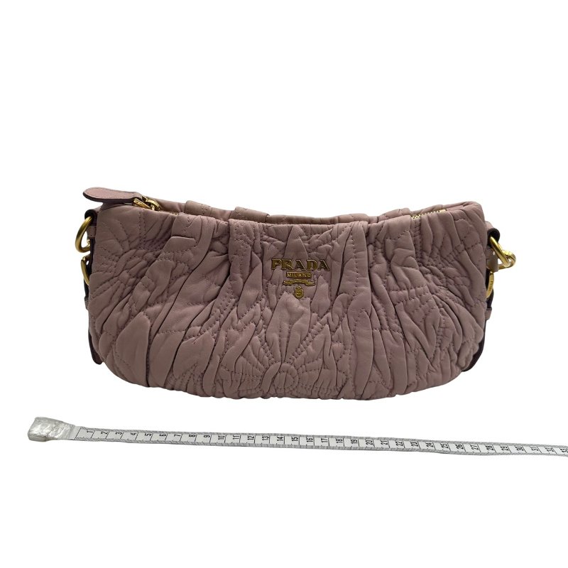 【美收精品】PRADA 粉色肩背包 C-566【隔月月中將轉賣至日本 上架期限30天】-16