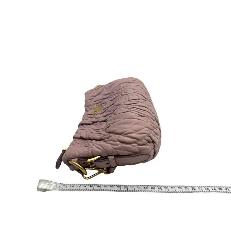 【美收精品】PRADA 粉色肩背包 C-566【隔月月中將轉賣至日本 上架期限30天】-17