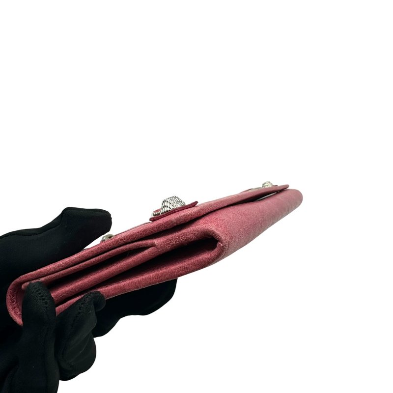 【美收精品】Balenciaga 粉色長夾 C-571【隔月月中將轉賣至日本 上架期限30天】-9