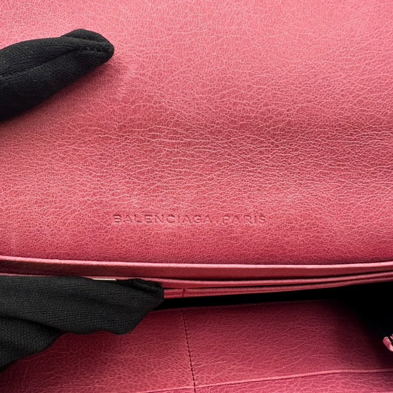 【美收精品】Balenciaga 粉色長夾 C-571【隔月月中將轉賣至日本 上架期限30天】-14