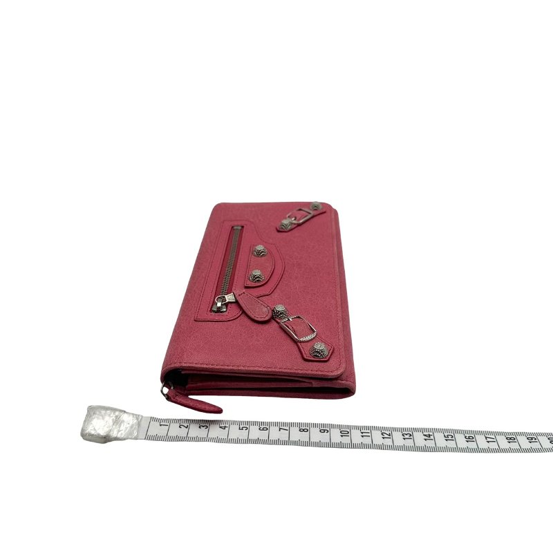 【美收精品】Balenciaga 粉色長夾 C-571【隔月月中將轉賣至日本 上架期限30天】-19