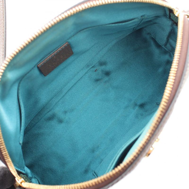 GUCCI Ophidia GG Supreme 單肩斜背包 499621 帆布皮革 米色 二手-2