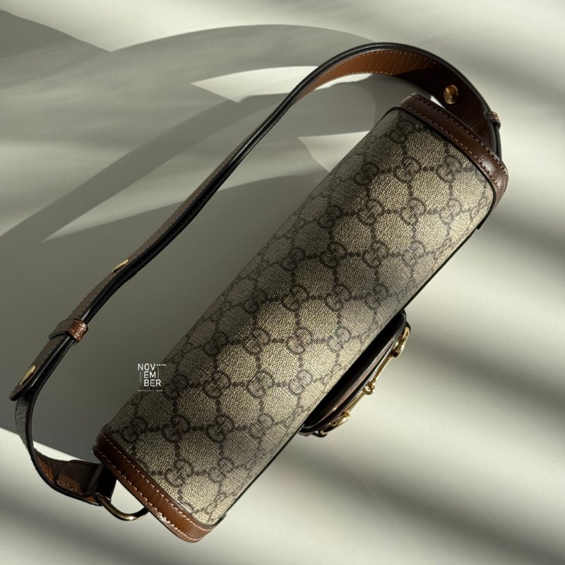 99新🆕 Gucci 古馳 1955 馬鞍包 老花-4