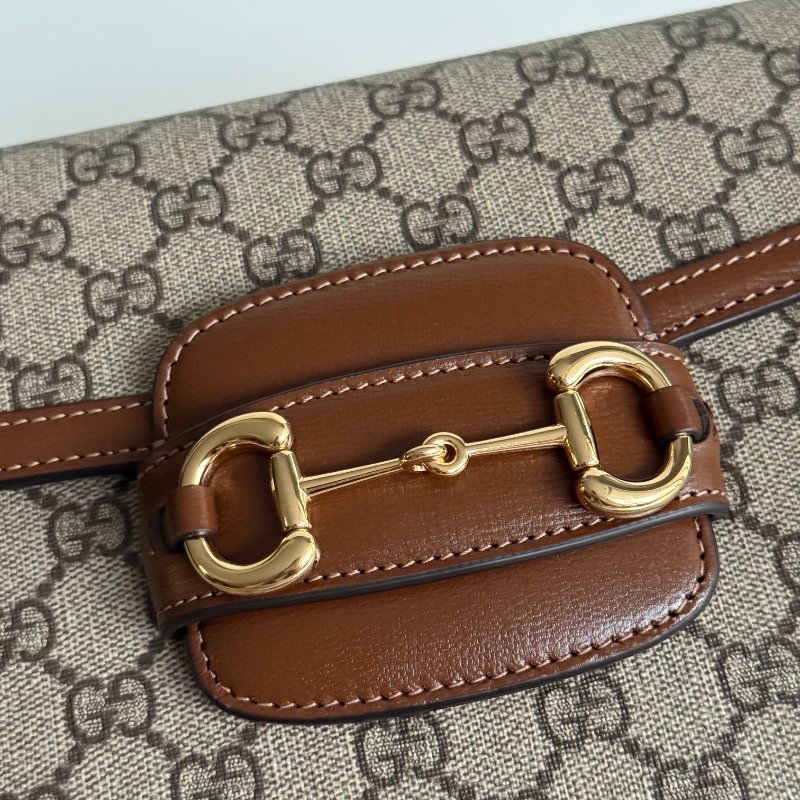 99新🆕 Gucci 古馳 1955 馬鞍包 老花-9