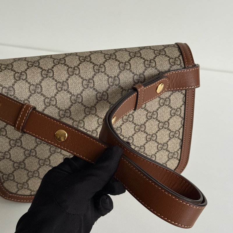99新🆕 Gucci 古馳 1955 馬鞍包 老花-13